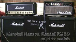 Video thumbnail for Marshall Haze vs. Randall RM20 - Shoot-Out, TTK Style !! by The Tone King