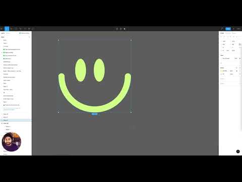How to Draw a Smiley Face Under 1 Minute (Figma Tutorial)
