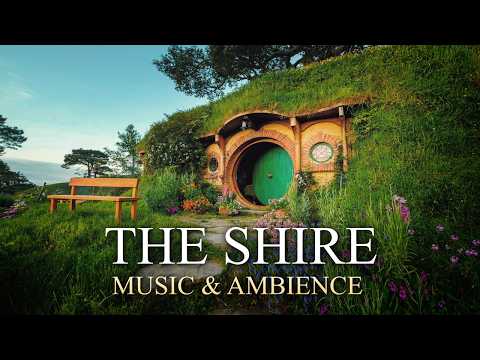 A Hobbit's Day in the Shire ◎ Lord of the Rings inspired Ambience & Soft Music | Nature sounds