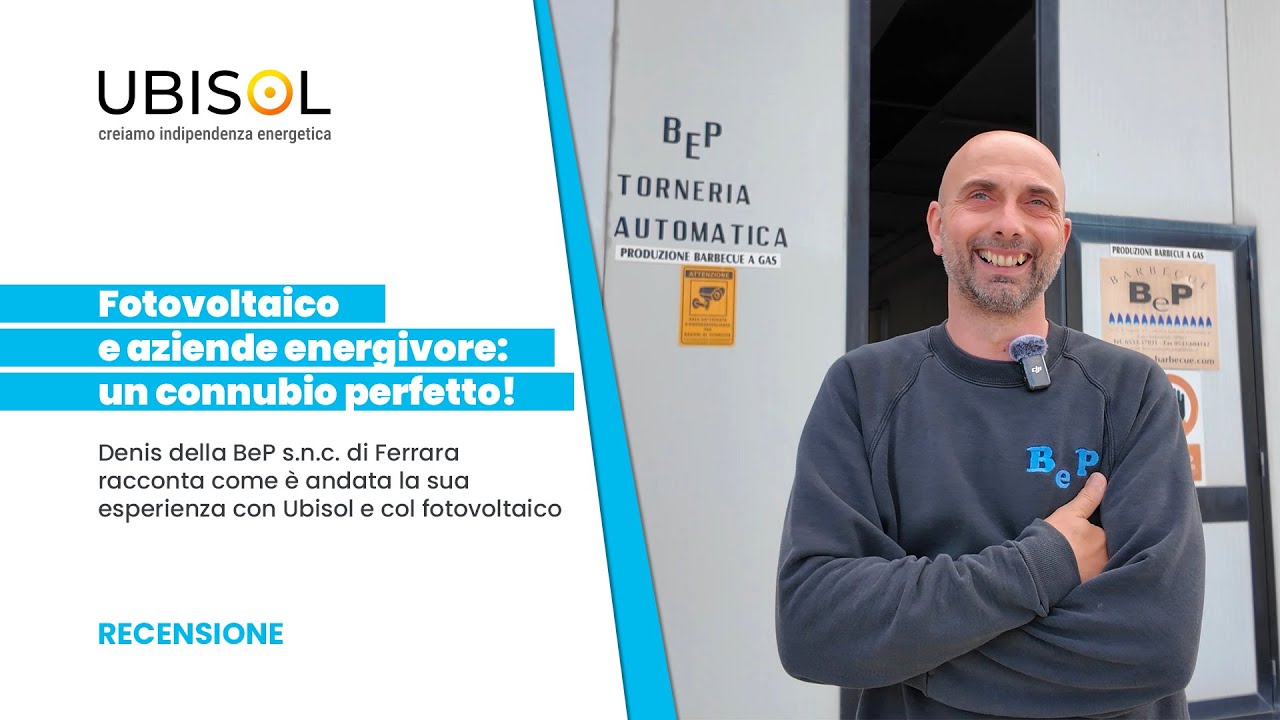 Fotovoltaico e aziende "energivore": un connubio perfetto