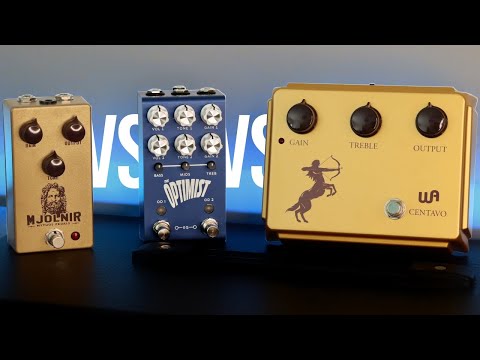 Klon Clone Comparison // Mythos Mjolnir vs Jackson Audio Optimist vs Warm Audio Centavo
