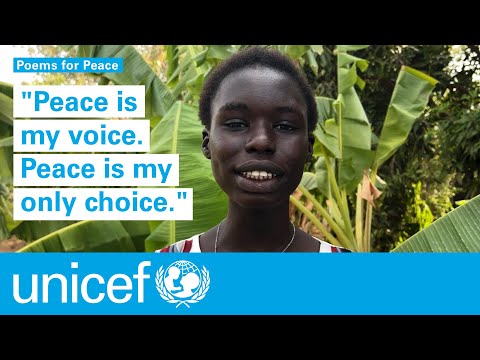 A poem for peace from 14-year-old Rita in South Sudan | UNICEF