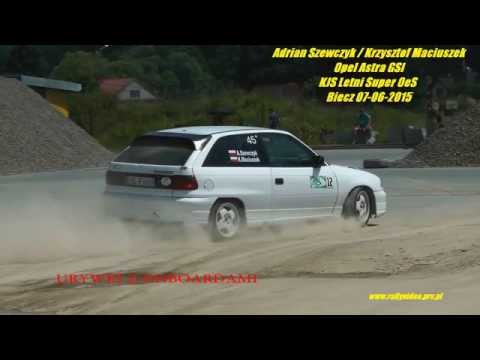 Letni Super Oes Biecz 07.06.2015 - Szewczyk.A / Maciuszek.K - Opel Astra