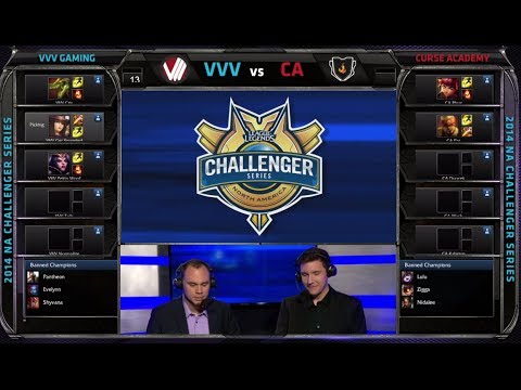 Curse Academy vs vVv Gaming | Game 1 for 3rd place of NA Challenger Series #2 | CA vs vVv G1