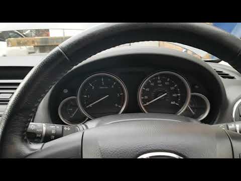 Mazda Mazda6 dpf/service indicator reset without computer manual procedure
