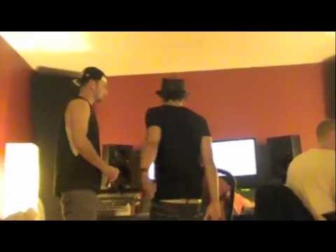 Choze in Studio with Vinnie Vocals on The Making Of 