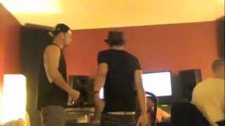 Choze in Studio with Vinnie Vocals on The Making Of 