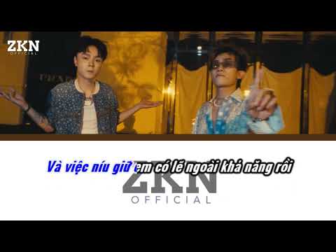 Karaoke E LÀ ĐÔN CHỀ - Khổng Minh x Châu Nhuận Phát - Prod.‪ Gaz‬ | ZKN Music