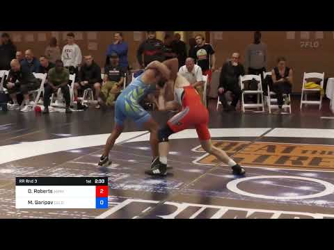 60 Kg Rr Rnd 3 - Dalton Roberts, Army (WCAP) Vs Marat Garipov, Colorado 45ae