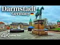 Darmstadt, Germany Walking Tour - 4K Ultra HD