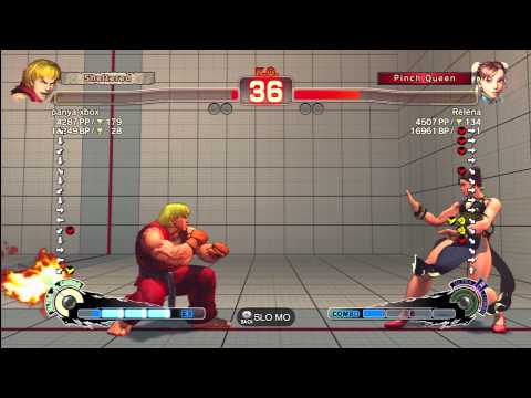 panya xbox ( Ken ) #28 vs Relena ( Chun Li ) #1