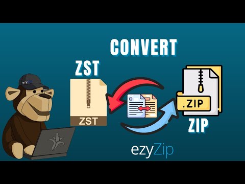 How to Convert ZST to ZIP