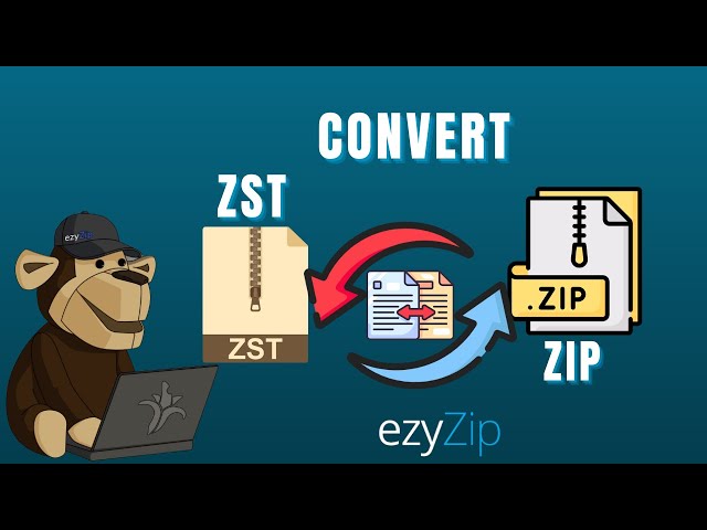 How to Convert ZST to ZIP