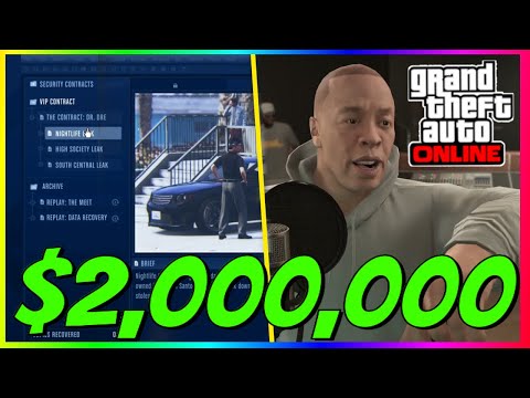 How To Start The Dr. Dre Missions in GTA 5 Online Contract DLC (Make $2,000,000 Fast With This)