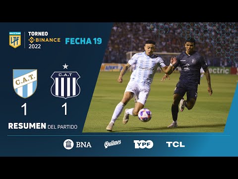 #TorneoBinance | Fecha 19 | resumen de Atlético Tucumán - Talleres