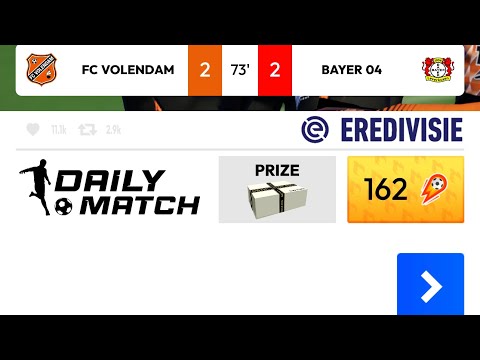 Score★Hero | Daily Match | Volendam Vs. Bayer Leverkusen