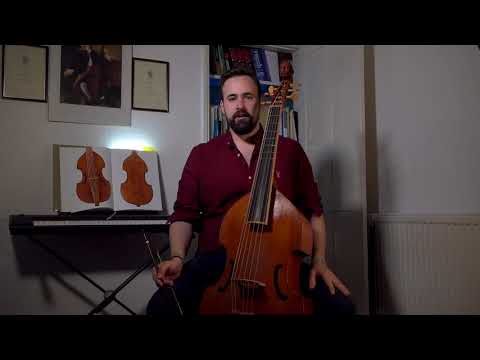 Viola da Gamba Tutorial No. 4: More bowing | with Sam Stadlen