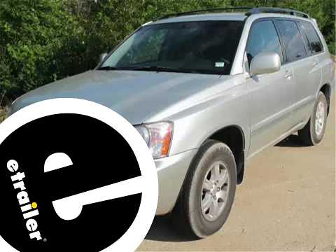 etrailer | Installation Guide for the Curt Trailer Hitch Receiver on a 2003 Toyota Highlander