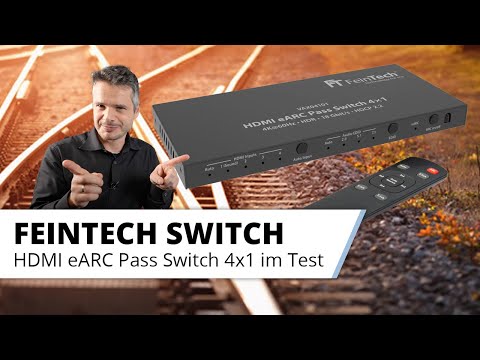 Der Problemlöser im Heimkino: Feintech HDMI eARC Pass 4x1 Switch