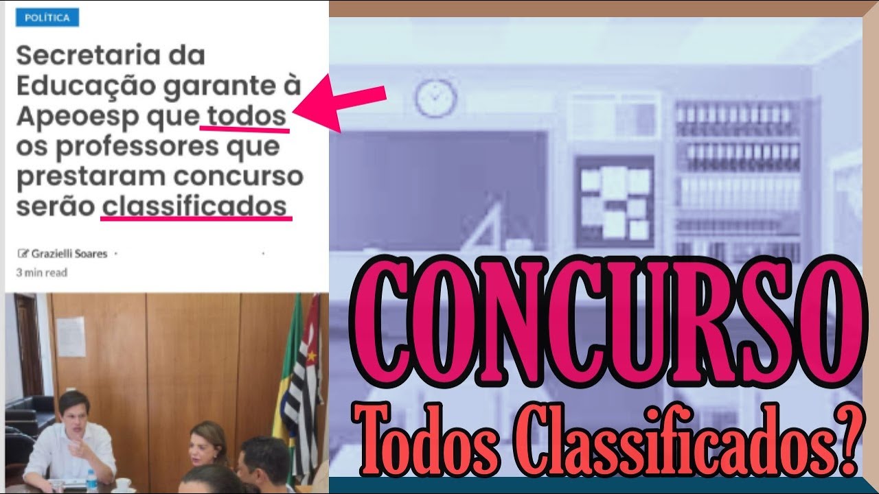 TODOS QUE PRESTARAM O CONCURSO SERÃO CLASSIFICADOS?