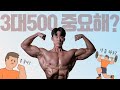 3대 500 들면 몸짱되나요? / 내추럴은 3대 운동 꼭해야되나요? #3대운동 #내추럴 #500kg