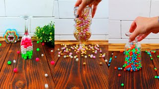⭐Oddly satisfying Reverse video ⭐ Compilation Colorful Beads #7
