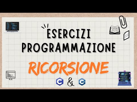 Ricorsione In C- Esercizi #1