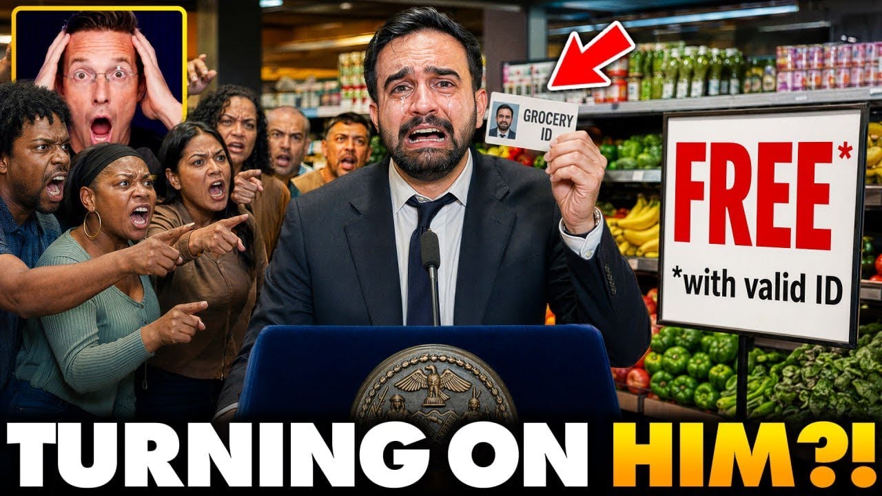 Mamdani's Government Grocery Store BACKFIRES After He Demands ID to Buy Food: ‘That’s RACIST!’