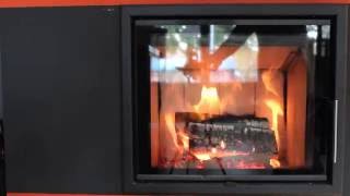 Камінна топка Romotop HEAT 4g 59.50.04 з прямим одинарним склом та світлою камерою згоряння