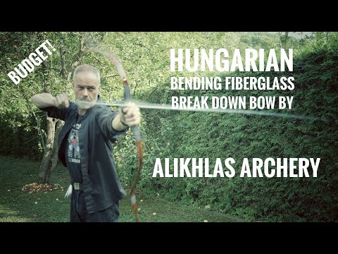 Hungarian bending Fiberglass break down Bow by Alikhlas Archery - Review