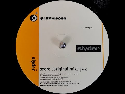 Slyder - Score (Original Mix) (2000)