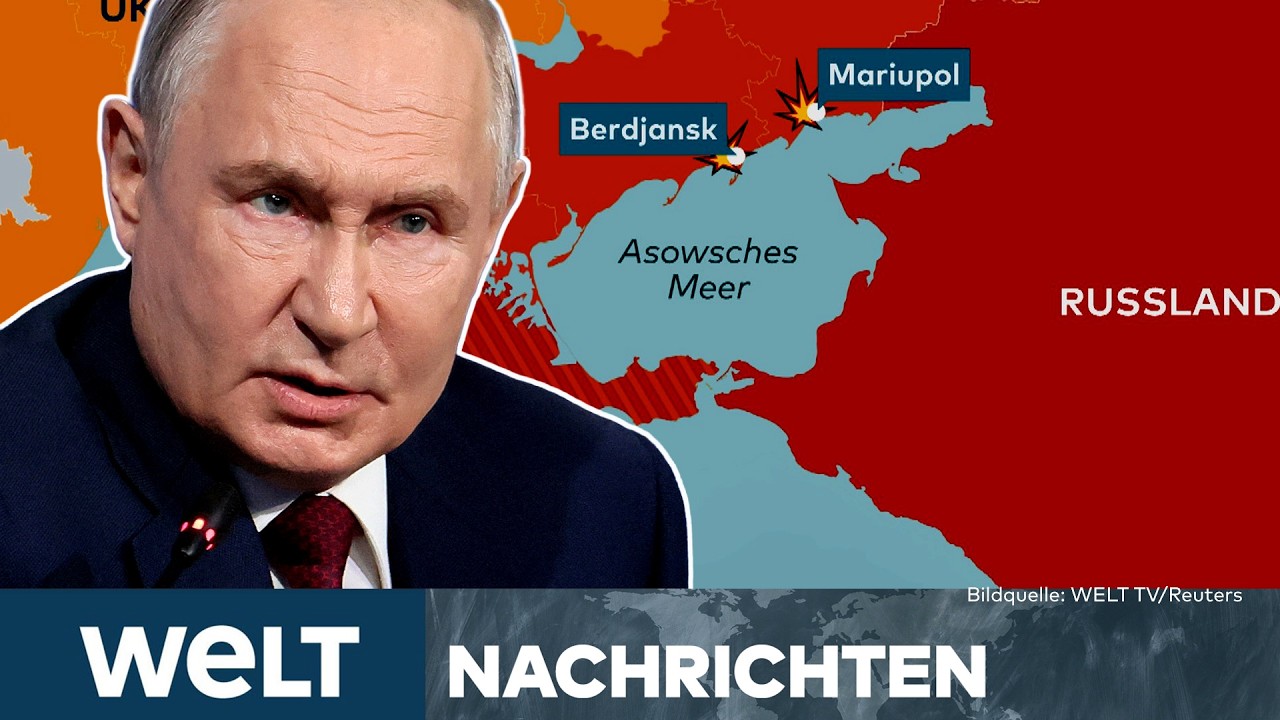 UKRAINE-KRIEG: Unverschämter Selenskyj-Brief? Trotz Front-Chaos ‒ Putin akzeptiert nur Sieg | LIVE