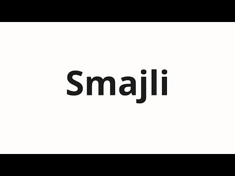 How to pronounce Smajli | Смайли (Smiley in Russian)