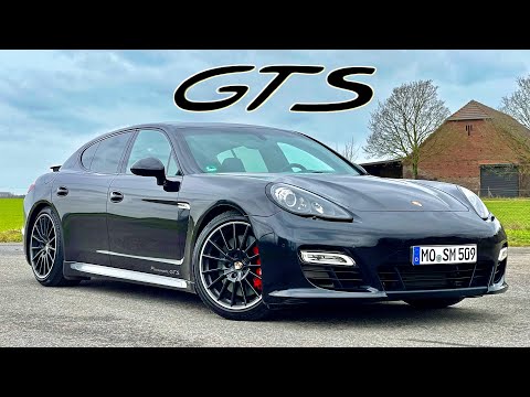 Porsche Panamera GTS 4.8 V8 - REVIEW on Autobahn