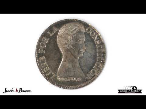 Extremely Rare Pattern Only Issue of the Silver 4 Soles from Bolivia Being Sold with Stack's Bowers