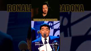 Dublagem de Ronaldo e Maradona no The Best 2017 😂 #dublagem #ronaldo #maradona #futebol #thebest
