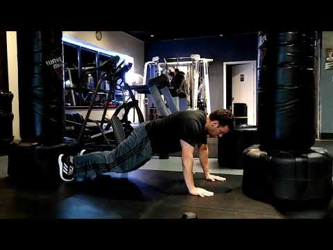 Synergy Fitness Plyopush into plank