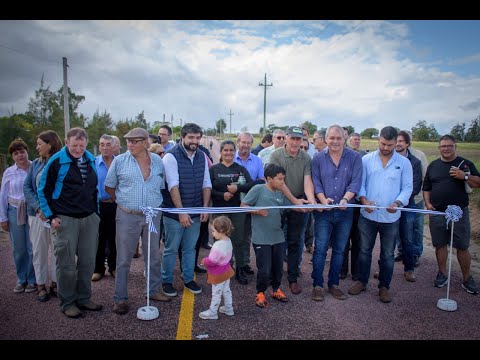Se Inauguraron las obras en Paso Calleros