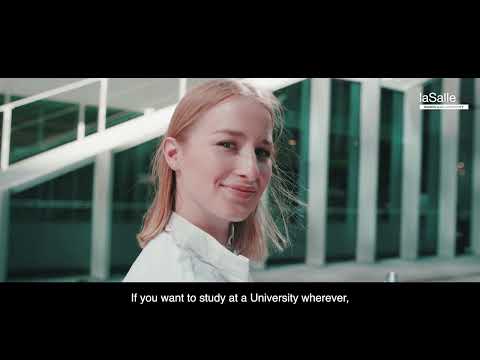 Study online at La Salle - Ramon Llull University I La Salle-URL