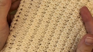 Easy tunisian crochet baby blanket for beginners online tutorial