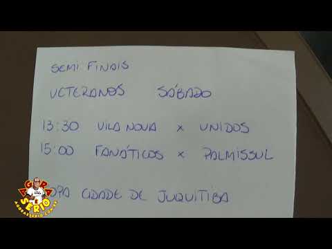 Tabela da Semi - Finais de Veteranos e Copa Cidade 2017
