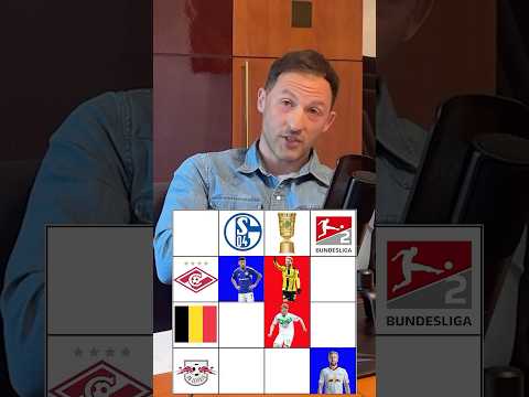 Domenico Tedesco: Which stars does the former Schalke coach know? | #shorts