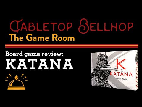 Katana - A two player highly thematic samurai duelling card game self published by Tracy Alan