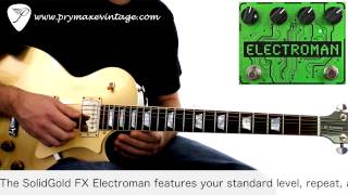 Video thumbnail for SolidGoldFx Electroman Delay by Prymaxe