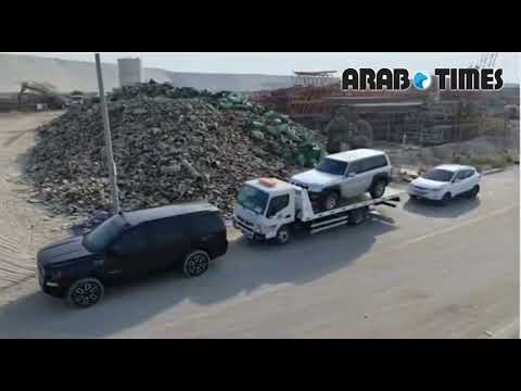 Two Jailed and Fined After Sneaking Into Sabah Al-Ahmad Reserve; Vehicle Sent to Crusher