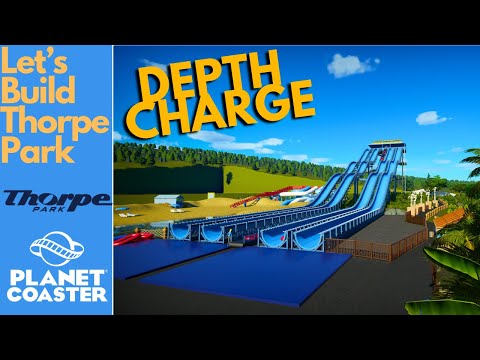 LET’S BUILD THORPE PARK! | Depth Charge | Planet Coaster Console Edition (PS5) | Episode #2