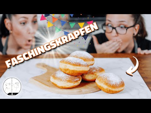 FASCHINGSKRAPFEN selber machen | wir zeigen euch wie mit diesem einfachen Rezept