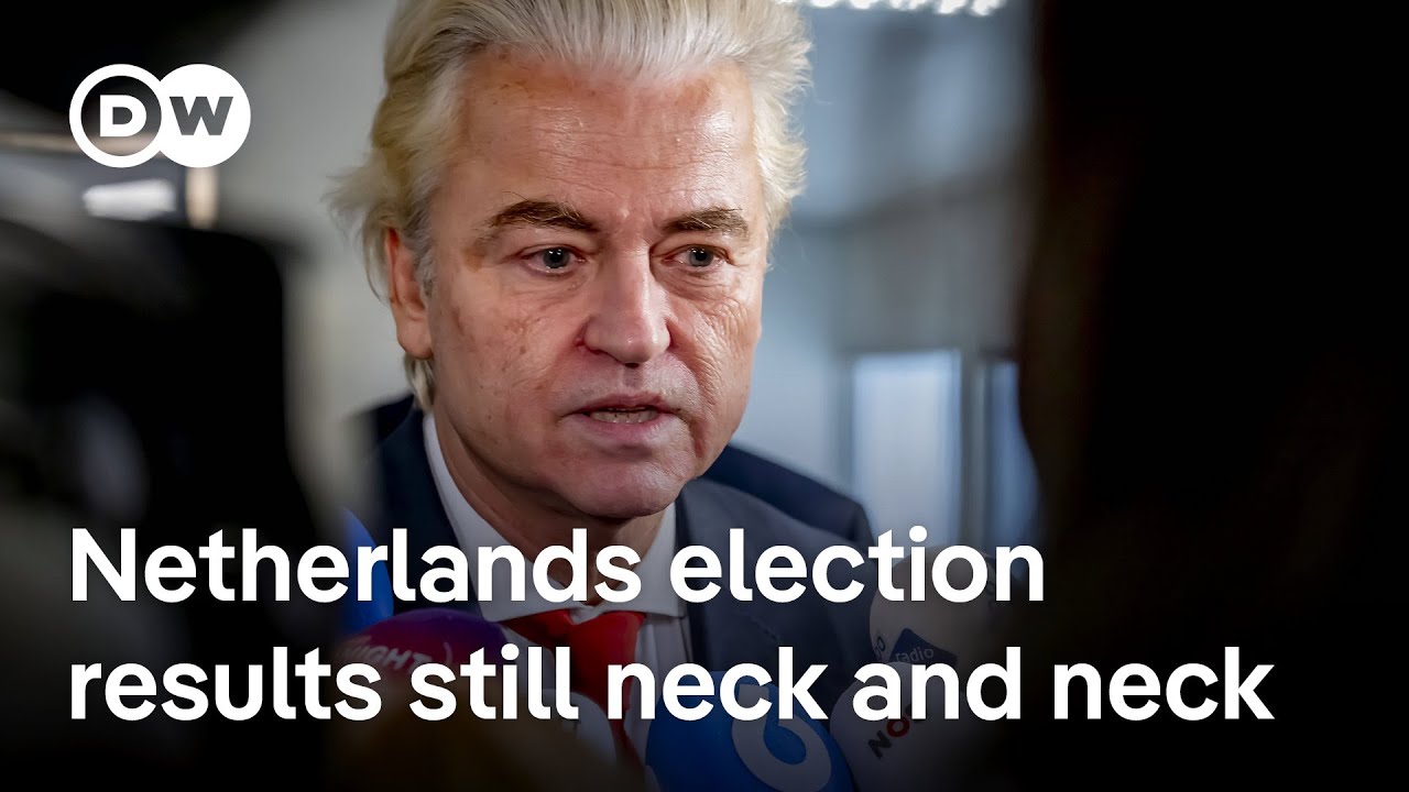 Netherlands election: Far-right party and centrists are neck and neck | DW News