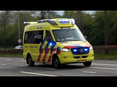 [Primeur] A1, Otaris S Ambulance 04-103 Zwolle naar onbekende melding