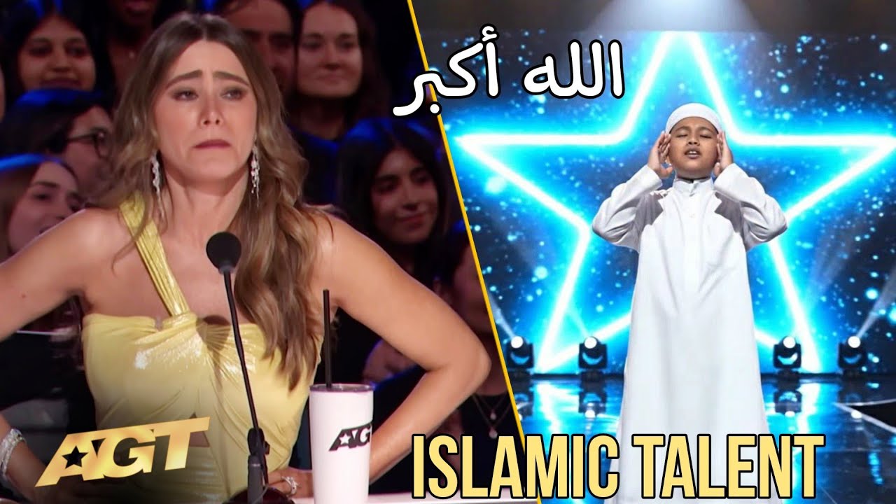 طفل أندنوسي مسلم يقدم عرض اسلامي جعل لجنة التحكيم والجمهور تبكي بشده في برنا?